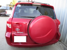 2007 TOYOTA RAV4 RED 2.4L AT 2WD Z15075